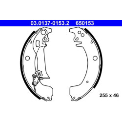 Stabdžių trinkelių komplektas ATE 03.0137-0153.2