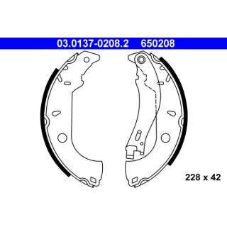 Stabdžių trinkelių komplektas ATE 03.0137-0208.2