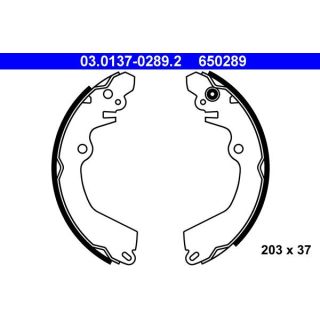 Stabdžių trinkelių komplektas ATE 03.0137-0289.2