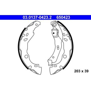 Stabdžių trinkelių komplektas ATE 03.0137-0423.2