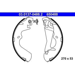 Stabdžių trinkelių komplektas ATE 03.0137-0488.2