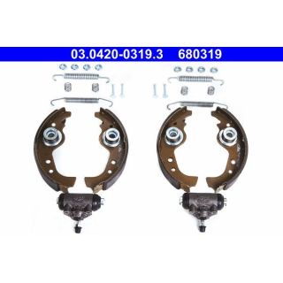 Stabdžių trinkelių komplektas ATE 03.0420-0319.3