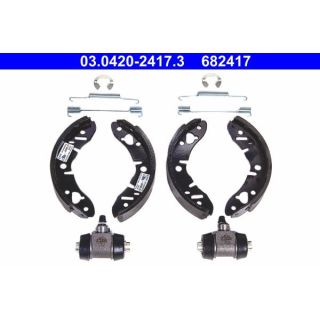 Stabdžių trinkelių komplektas ATE 03.0420-2417.3