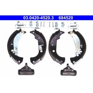 Stabdžių trinkelių komplektas ATE 03.0420-4520.3