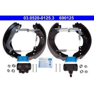 Stabdžių trinkelių komplektas ATE 03.0520-0125.3