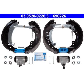 Stabdžių trinkelių komplektas ATE 03.0520-0226.3