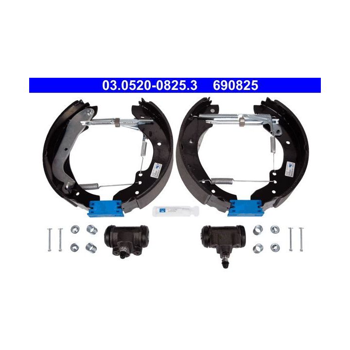 Stabdžių trinkelių komplektas ATE 03.0520-0825.3