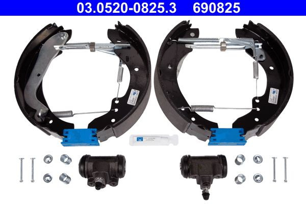 Stabdžių trinkelių komplektas ATE 03.0520-0825.3