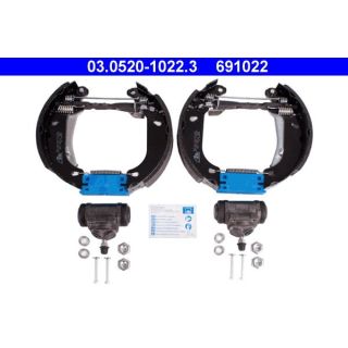 Stabdžių trinkelių komplektas ATE 03.0520-1022.3