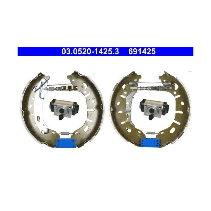 Stabdžių trinkelių komplektas ATE 03.0520-1425.3