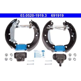 Stabdžių trinkelių komplektas ATE 03.0520-1919.3