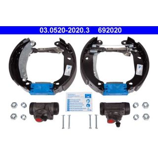 Stabdžių trinkelių komplektas ATE 03.0520-2020.3