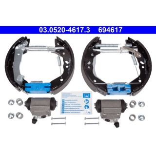Stabdžių trinkelių komplektas ATE 03.0520-4617.3