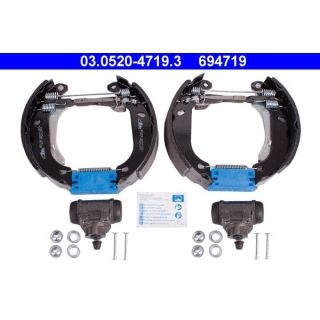 Stabdžių trinkelių komplektas ATE 03.0520-4719.3