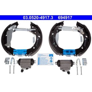 Stabdžių trinkelių komplektas ATE 03.0520-4917.3