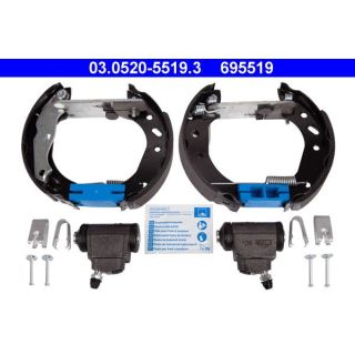 Stabdžių trinkelių komplektas ATE 03.0520-5519.3