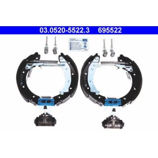 Stabdžių trinkelių komplektas ATE 03.0520-5522.3
