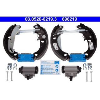 Stabdžių trinkelių komplektas ATE 03.0520-6219.3