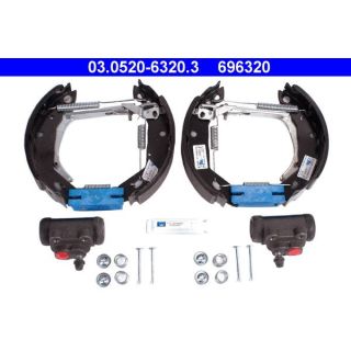 Stabdžių trinkelių komplektas ATE 03.0520-6320.3