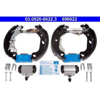 Stabdžių trinkelių komplektas ATE 03.0520-6622.3
