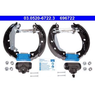 Stabdžių trinkelių komplektas ATE 03.0520-6722.3