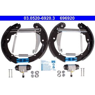 Stabdžių trinkelių komplektas ATE 03.0520-6920.3