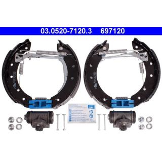 Stabdžių trinkelių komplektas ATE 03.0520-7120.3