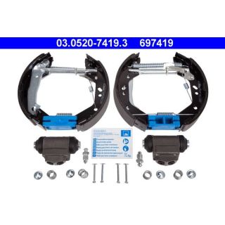 Stabdžių trinkelių komplektas ATE 03.0520-7419.3