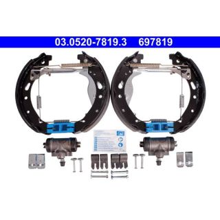 Stabdžių trinkelių komplektas ATE 03.0520-7819.3