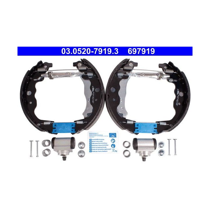 Stabdžių trinkelių komplektas ATE 03.0520-7919.3
