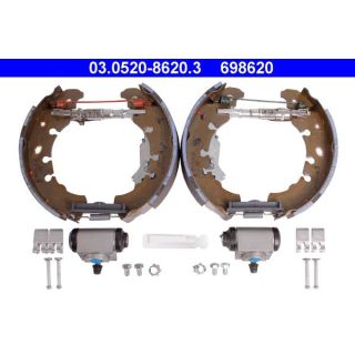Stabdžių trinkelių komplektas ATE 03.0520-8620.3