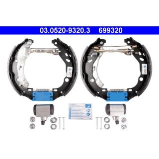 Stabdžių trinkelių komplektas ATE 03.0520-9320.3