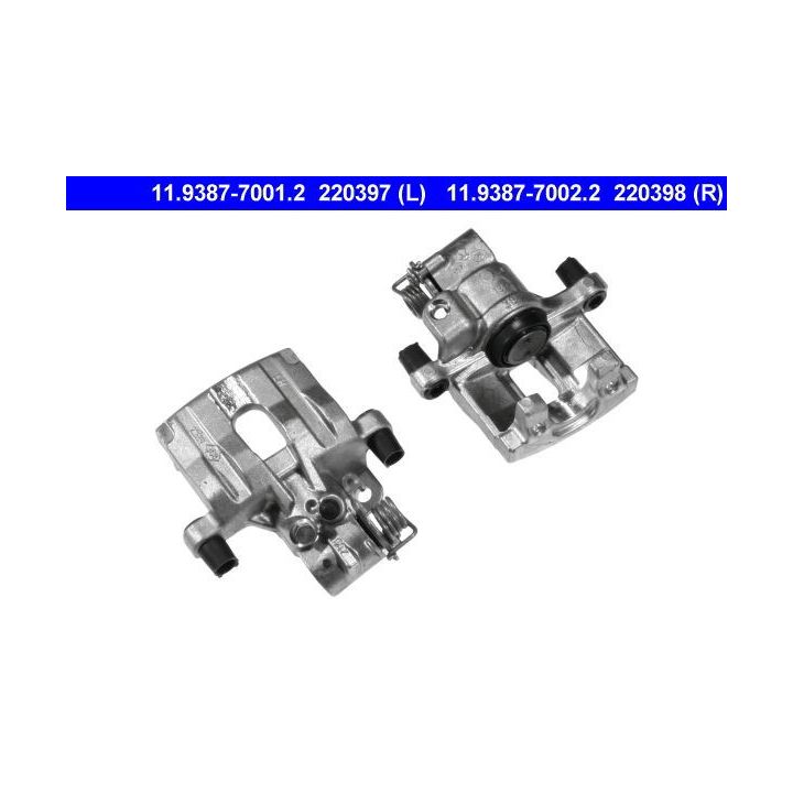 Stabdžių apkaba ATE 11.9387-7001.2