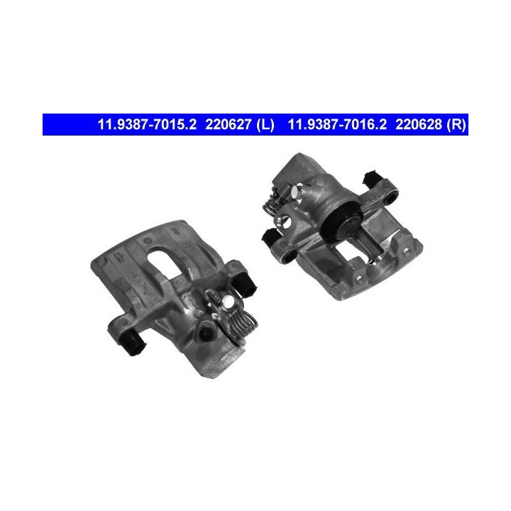 Stabdžių apkaba ATE 11.9387-7016.2