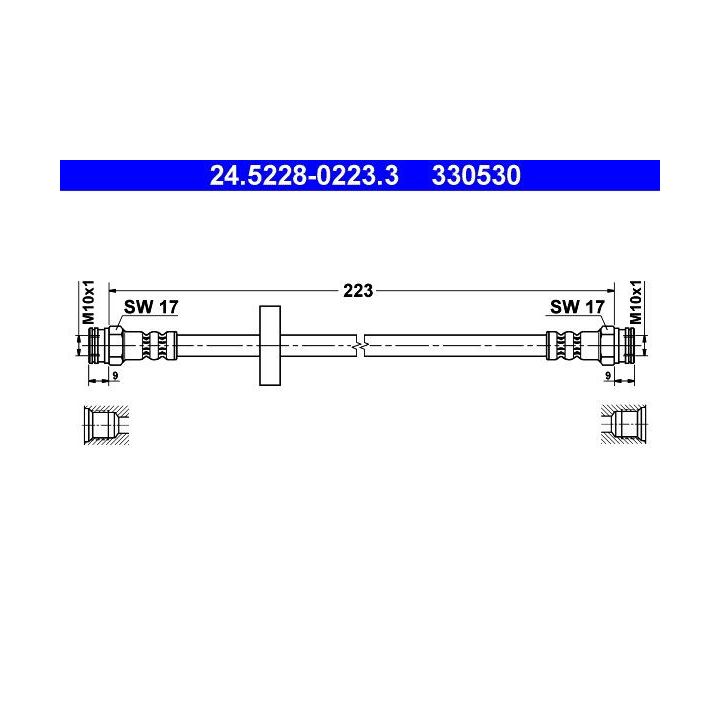 Stabdžių žarnelė ATE 24.5228-0223.3