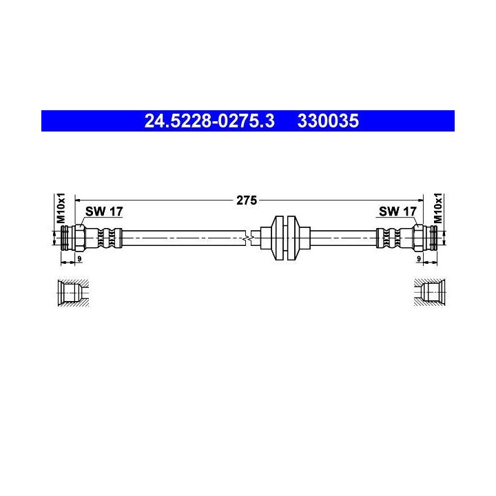 Stabdžių žarnelė ATE 24.5228-0275.3
