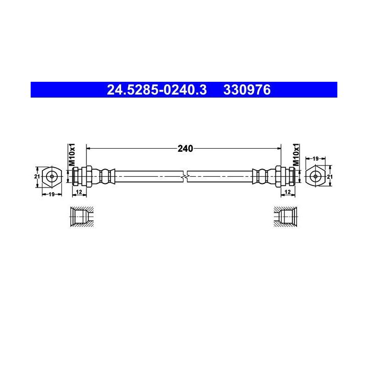 Stabdžių žarnelė ATE 24.5285-0240.3