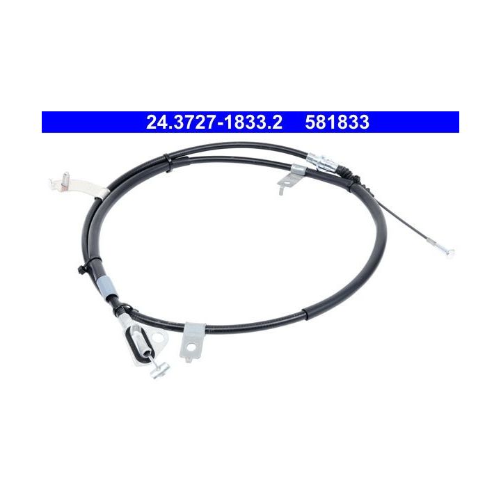 Trosas, stovėjimo stabdys ATE 24.3727-1833.2