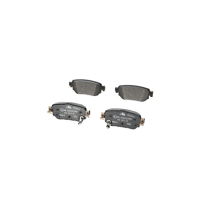 Stabdžių trinkelių rinkinys, diskinis stabdys ATE 13.0460-2600.2