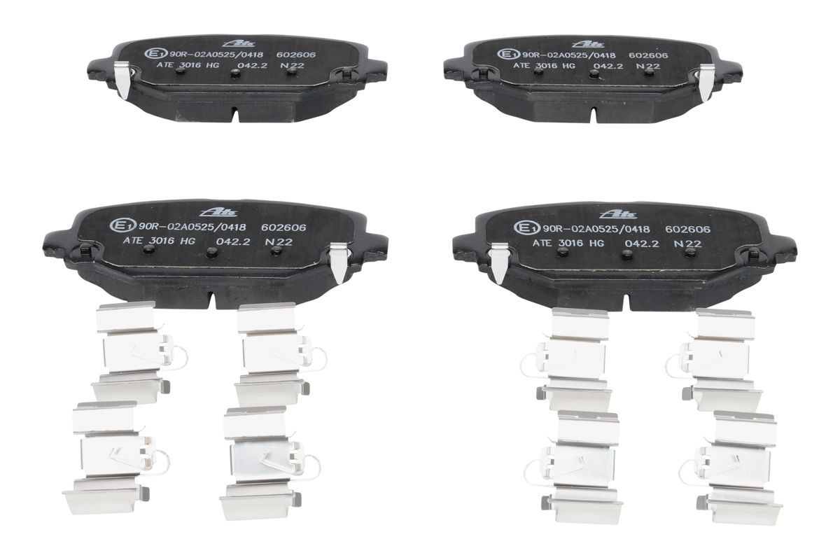 Stabdžių trinkelių rinkinys, diskinis stabdys ATE 13.0460-2606.2