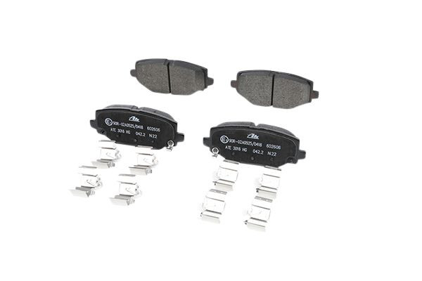 Stabdžių trinkelių rinkinys, diskinis stabdys ATE 13.0460-2606.2