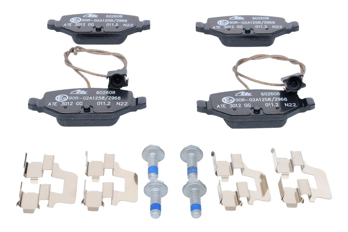 Stabdžių trinkelių rinkinys, diskinis stabdys ATE 13.0460-2608.2