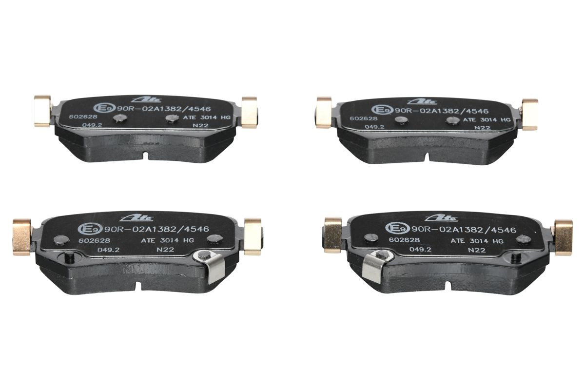 Stabdžių trinkelių rinkinys, diskinis stabdys ATE 13.0460-2628.2