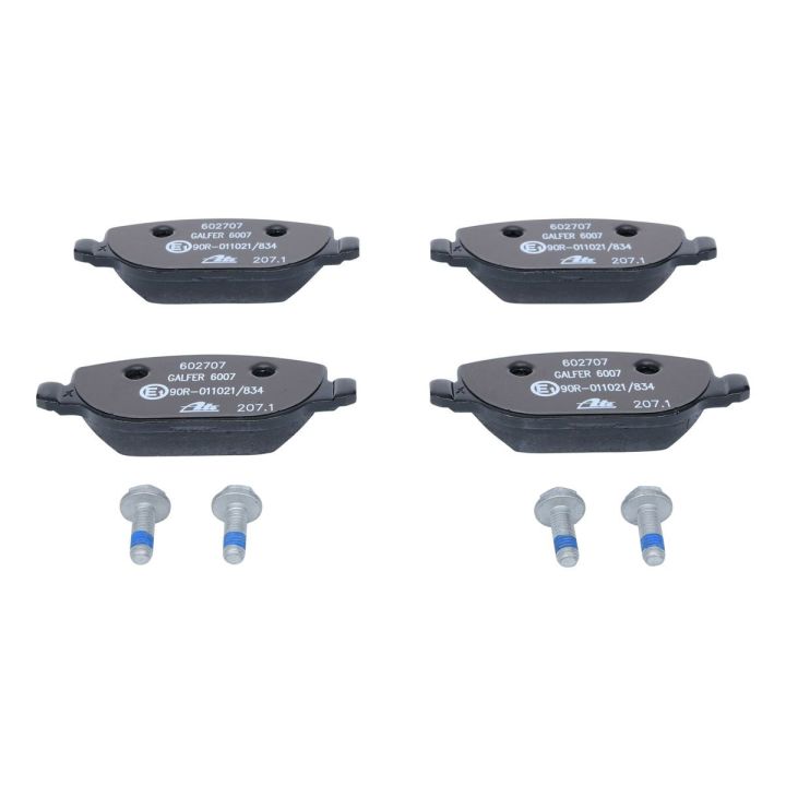 Stabdžių trinkelių rinkinys, diskinis stabdys ATE 13.0460-2707.2