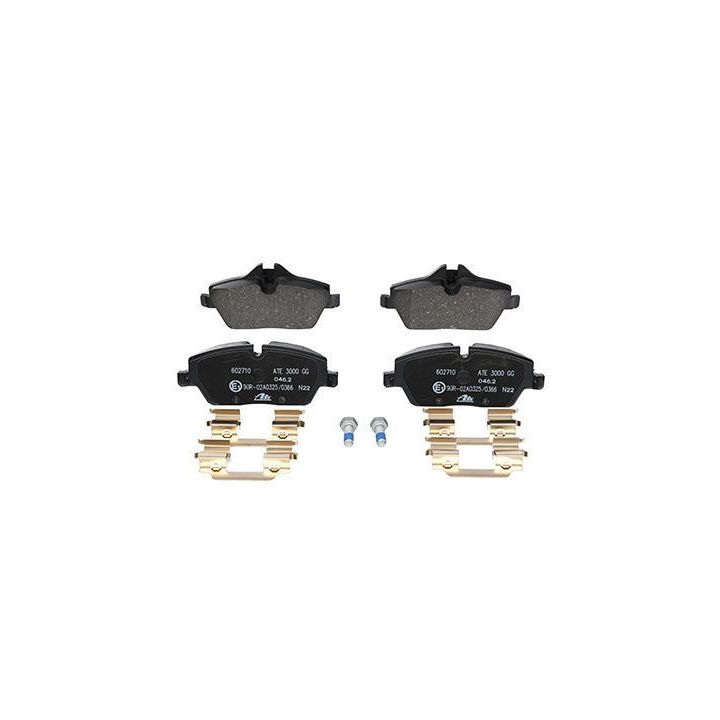 Stabdžių trinkelių rinkinys, diskinis stabdys ATE 13.0460-2710.2