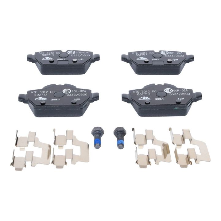 Stabdžių trinkelių rinkinys, diskinis stabdys ATE 13.0460-2713.2