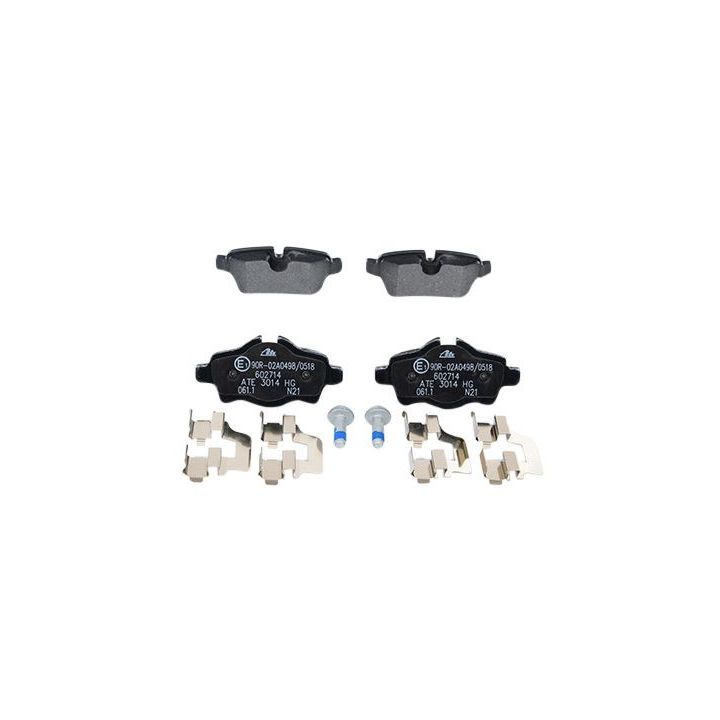 Stabdžių trinkelių rinkinys, diskinis stabdys ATE 13.0460-2714.2