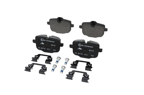 Stabdžių trinkelių rinkinys, diskinis stabdys ATE 13.0460-2716.2