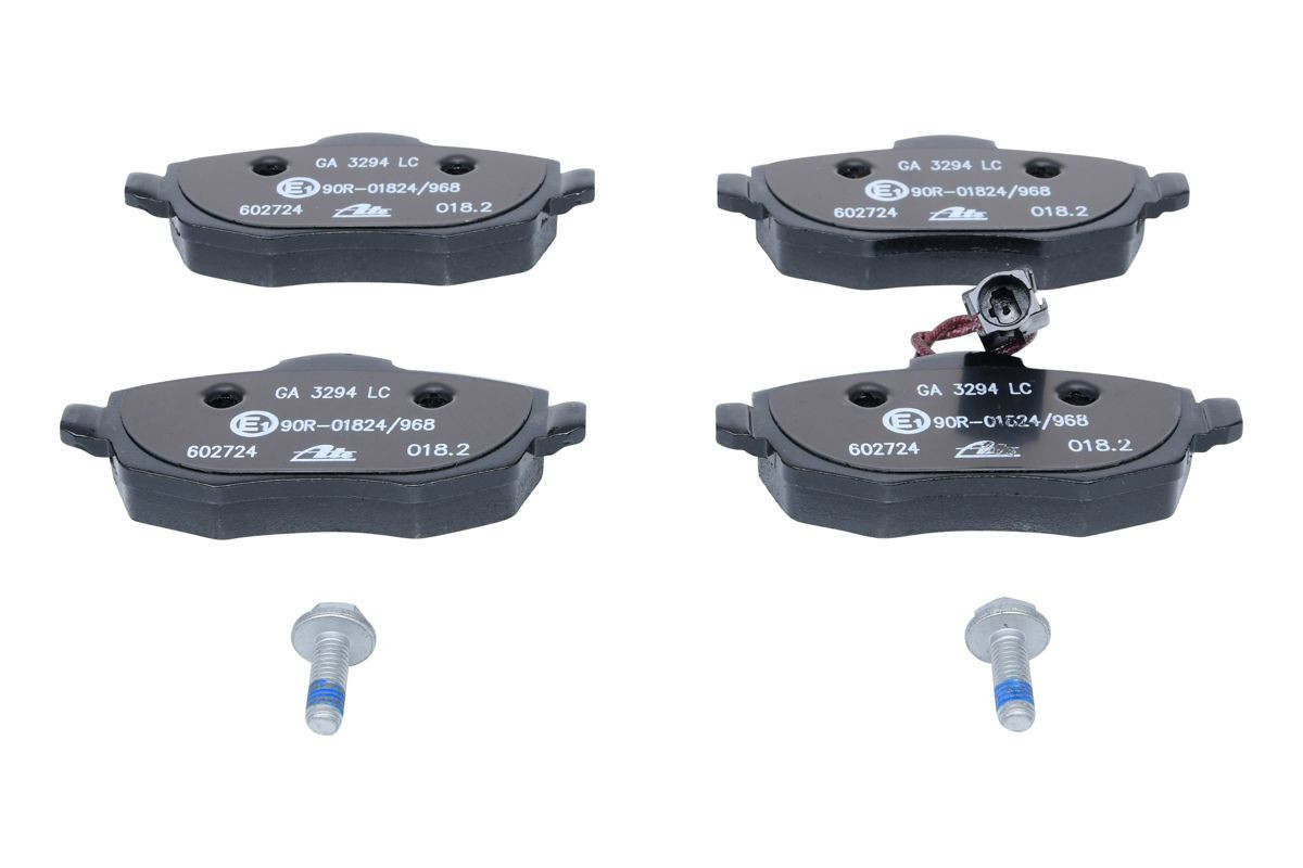 Stabdžių trinkelių rinkinys, diskinis stabdys ATE 13.0460-2724.2