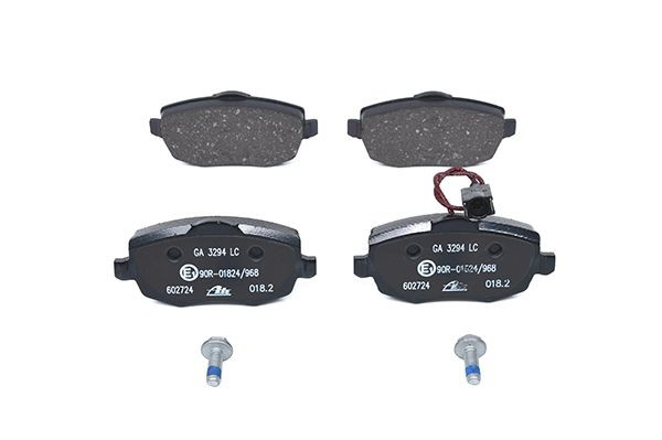 Stabdžių trinkelių rinkinys, diskinis stabdys ATE 13.0460-2724.2